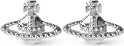VIVIENNE WESTWOOD Tiny metal Orb earrings
