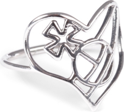 VIVIENNE WESTWOOD Thin Lines Heart ring