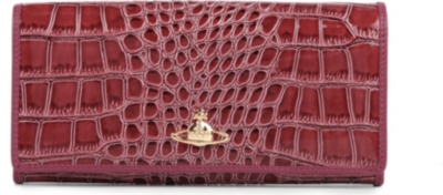 VIVIENNE WESTWOOD Chancery mock-croc wallet