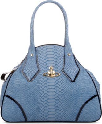 VIVIENNE WESTWOOD Frilly Snake Yasmine large tote