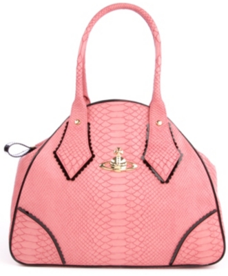VIVIENNE WESTWOOD Frilly Snake Yasmine large tote