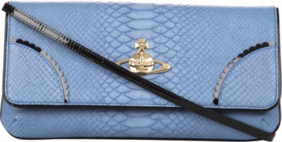 VIVIENNE WESTWOOD Frilly Snake clutch
