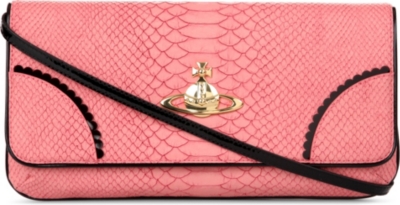 VIVIENNE WESTWOOD Frilly Snake clutch