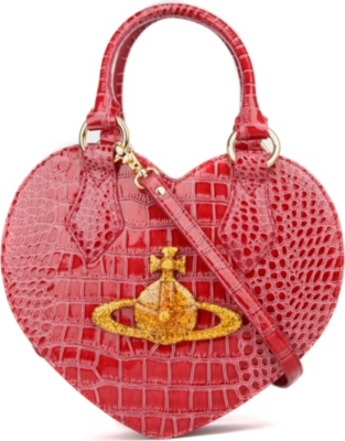 VIVIENNE WESTWOOD Chancery croc patent tote