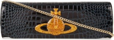 VIVIENNE WESTWOOD Chancery patent clutch