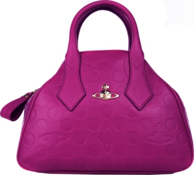 VIVIENNE WESTWOOD Polka Dot Yasmine small tote
