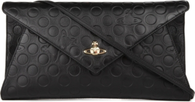 VIVIENNE WESTWOOD Polka dot envelope clutch