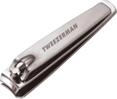 TWEEZERMAN Deluxe stainless steel nail clipper