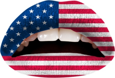 VIOLENT LIPS The American Flag