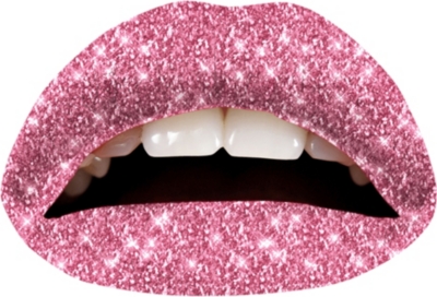 VIOLENT LIPS The Pink Glitteratti