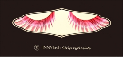 JINNYLASH Candy Stripe strip eyelashes