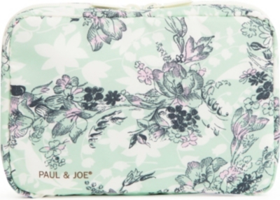 PAUL & JOE Floral make-up bag