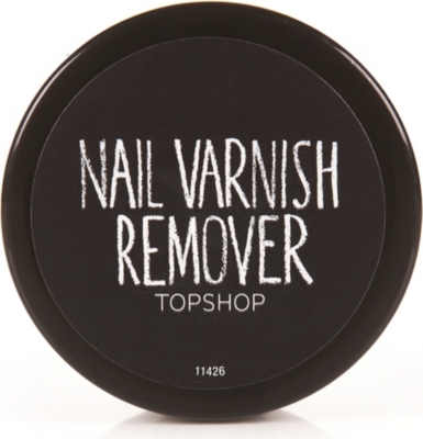 TOPSHOP Nail polish remover wipes