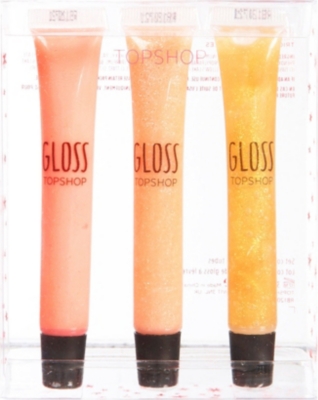 TOPSHOP Lip gloss trio