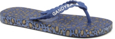 GANDYS Blue Print flip flops