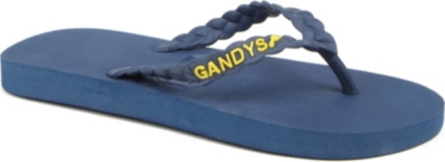 GANDYS Bondi Blue flip flops