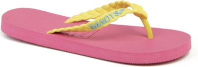 GANDYS Miami Pink flip flops