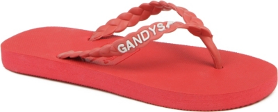 GANDYS Tokyo Red flip flops