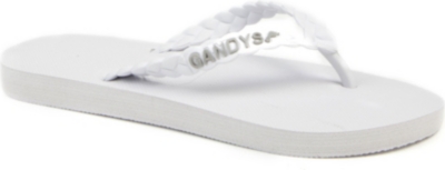 GANDYS Waikiki White flip flops