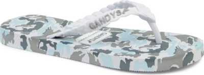 GANDYS White Army flip flops