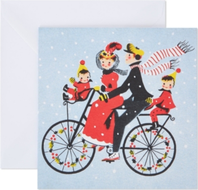 bicycle christmas playing cards