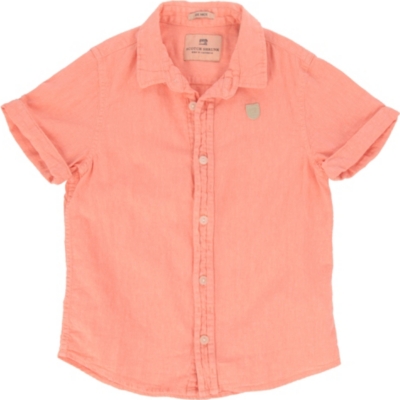 SCOTCH SHRUNK Linen shirt 4-14 years