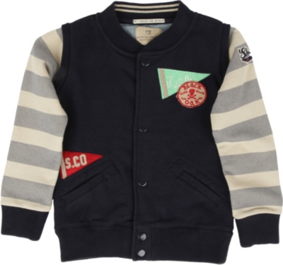 SCOTCH SHRUNK Varsity bomber jacket 4-14 years