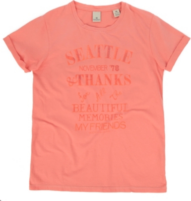 SCOTCH SHRUNK Graphic slogan t-shirt 4-14 years