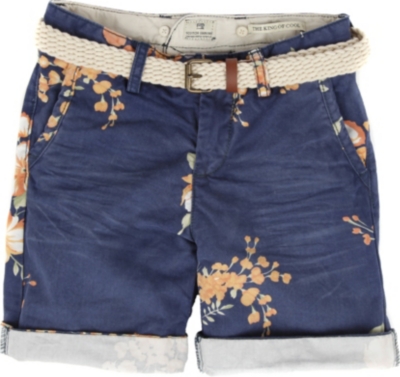 SCOTCH SHRUNK Floral shorts 4-14 years