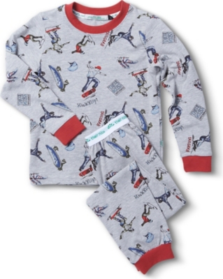 THEIR NIBS Skateboard pyjamas 2&ndash;10 years (Grey