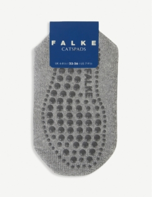 FALKE: Catspads stretch cotton-blend slipper socks years 3+
