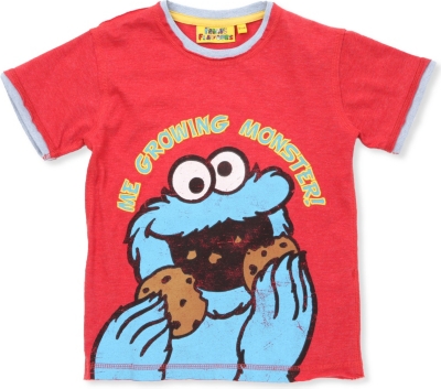 FABRIC FLAVOURS Cookie Monster t-shirt 1-6 years