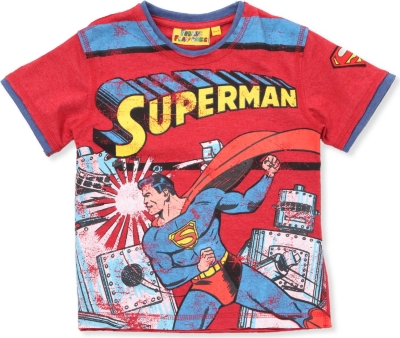 FABRIC FLAVOURS Superman t-shirt 3-8 years