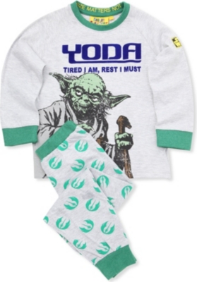 FABRIC FLAVOURS Star Wars Yoda pyjamas 3-8 years