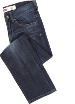 LEVI'S 511 slim-fit dark wash jeans 2-16 years