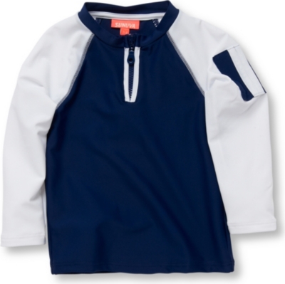 SUNUVA SPF 50+ rash vest 6 months-12 years (Navy