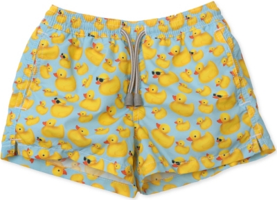ST BARTHS Rubber duck swim shorts 4-16 years