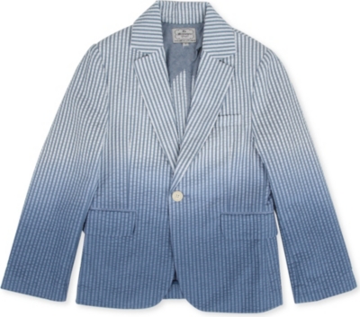 LA MINIATURA Seersucker blazer 2-14 years