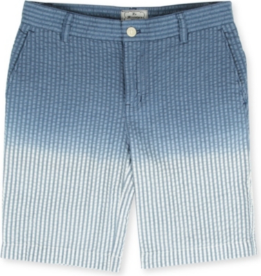 LA MINIATURA Seersucker chino shorts 2-14 years