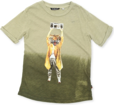 LA MINIATURA Tiger-print t-shirt 2-14 years