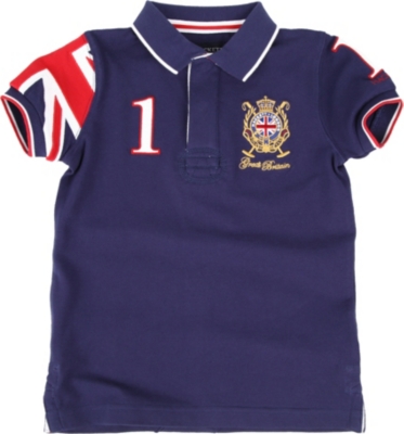 HACKETT Union Jack polo shirt 2-10 years