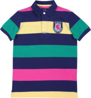 HACKETT Striped polo shirt 11-16 years