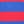 Blue red