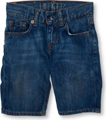 TOMMY HILFIGER Dark wash denim shorts 4&ndash;7 years (Blue