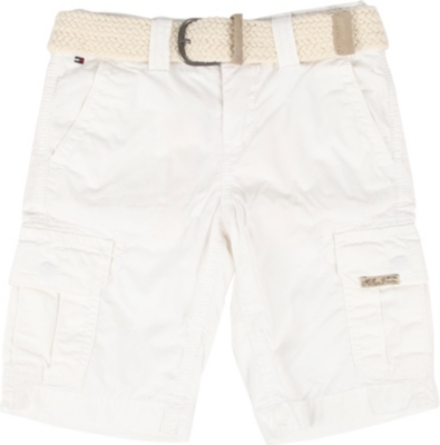 TOMMY HILFIGER Belted combat shorts 4-7 years