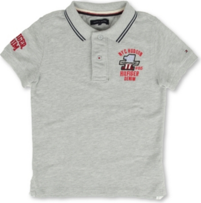 TOMMY HILFIGER Badge polo shirt 4-7 years