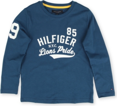TOMMY HILFIGER Long sleeve logo t-shirt 4-7 years