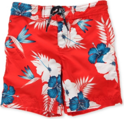TOMMY HILFIGER Hawaiian swimming shorts 4-7 years