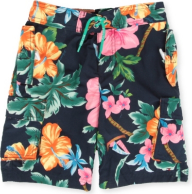 TOMMY HILFIGER Hawaiian swimming shorts 4-7 years