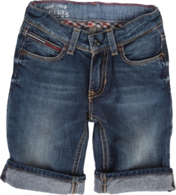 TOMMY HILFIGER Turn-up denim shorts 4-7 years